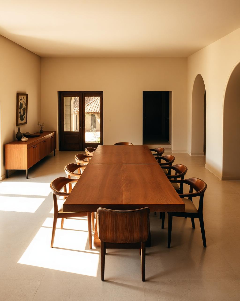 Solid hardwood dining suite