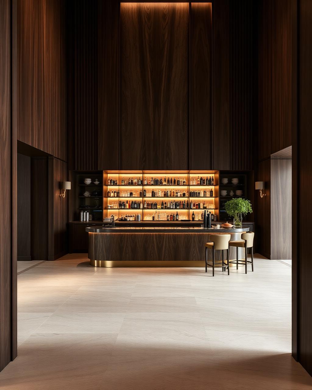 Reception & bar joinery